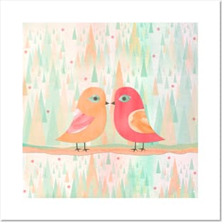 Spring Birds Posters and Art